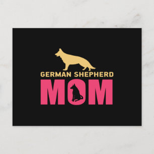 German shepherd Mum Postcard