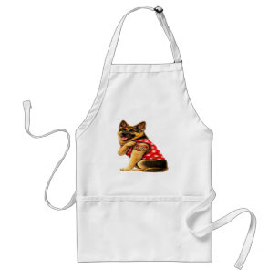 German Shepherd Mum Tattoo Standard Apron