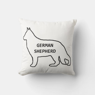 german shepherd name silo white cushion