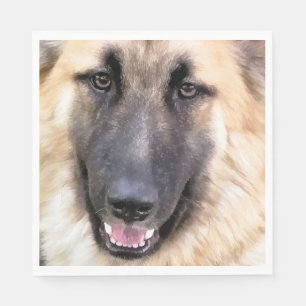 GERMAN SHEPHERD NAPKIN