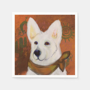 German Shepherd Napkin