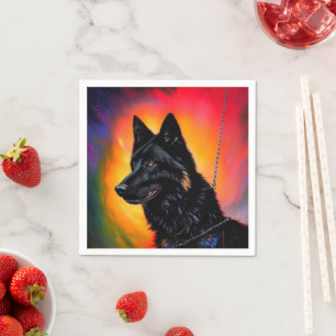 German Shepherd Napkin