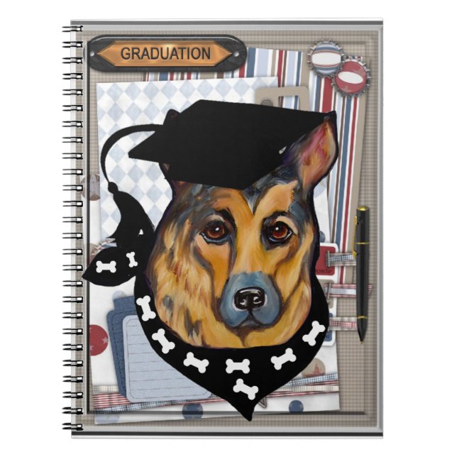 GERMAN SHEPHERD NOTEBOOK (Front)