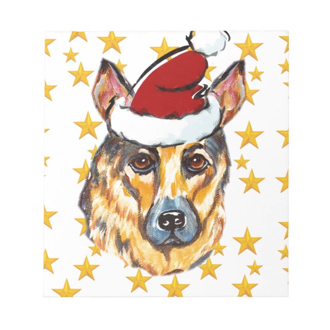 GERMAN SHEPHERD NOTEPAD (Front)