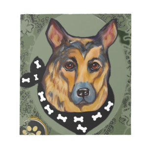 GERMAN SHEPHERD NOTEPAD