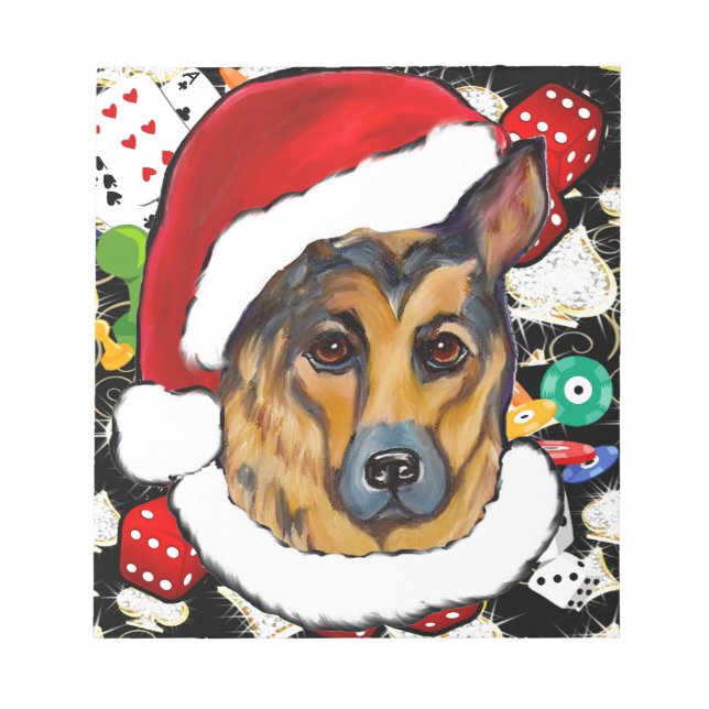 GERMAN SHEPHERD NOTEPAD (Front)