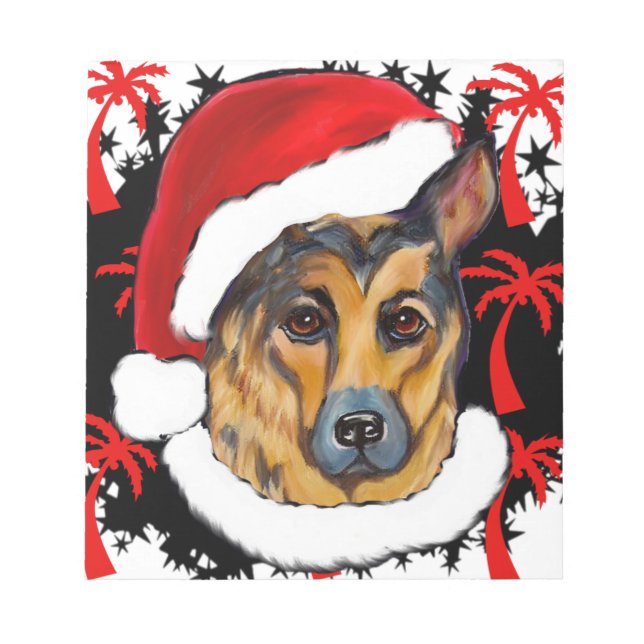 GERMAN SHEPHERD NOTEPAD (Front)