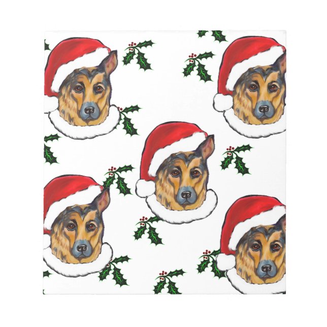 GERMAN SHEPHERD NOTEPAD (Front)