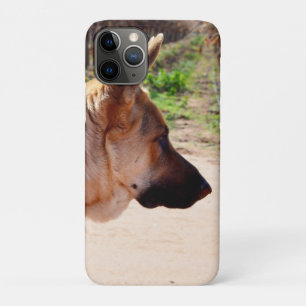 German Shepherd On Alert, iPhone 11 Pro Case
