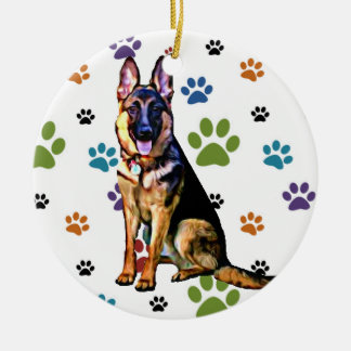 German Shepherd Ornament