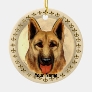 German Shepherd ornament