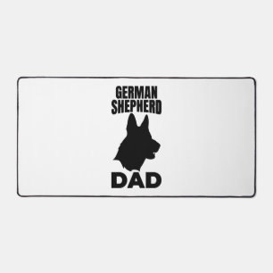 German Shepherd Papa Desk Mat