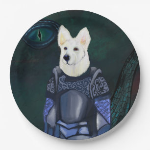 German Shepherd        Paper Plate