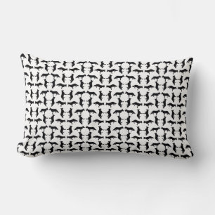 German Shepherd Pattern Lumbar Cushion
