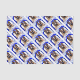 German Shepherd PET ANGEL Tissue Paper