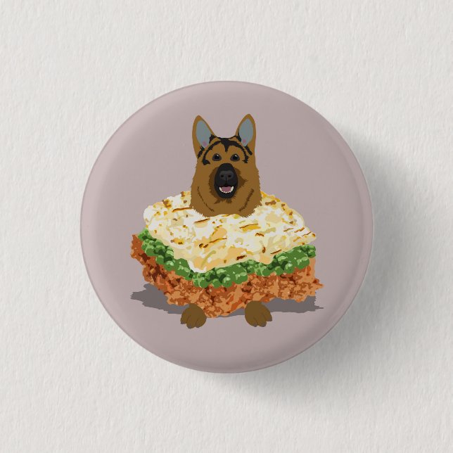 German Shepherd Pie Badge (Front)