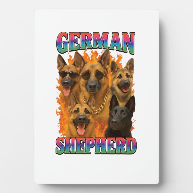 German Shepherd Plaque (Front)