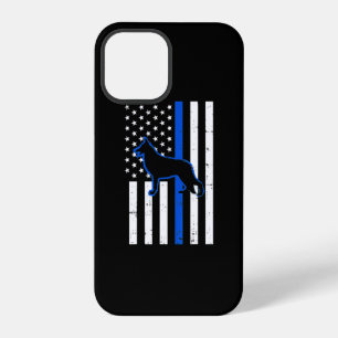 German Shepherd Police Dog K9 Patriotic iPhone 12 Pro Case