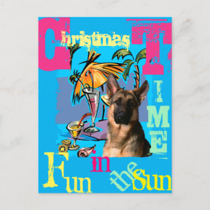 German Shepherd Postcard