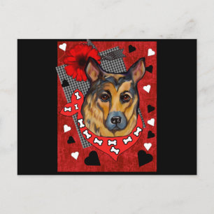 GERMAN SHEPHERD POSTCARD