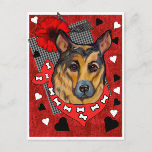 GERMAN SHEPHERD POSTCARD