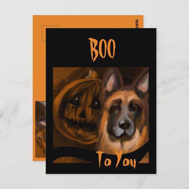 German Shepherd  Postcard (Front/Back)