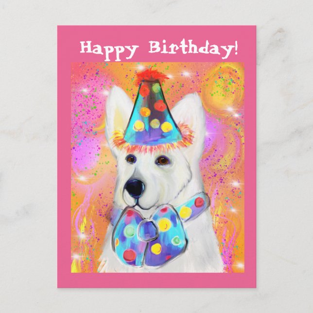 German Shepherd     Postcard (Front)