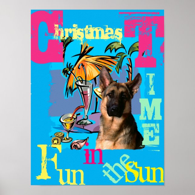 German Shepherd  Poster (Front)