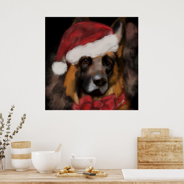 GERMAN SHEPHERD  POSTER (Kitchen)