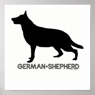 German Shepherd Print