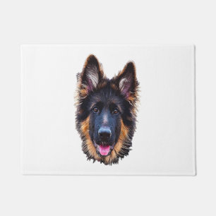 German Shepherd Puppy Dog   Doormat