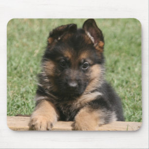 German Shepherd Puppy Mouse Pad
