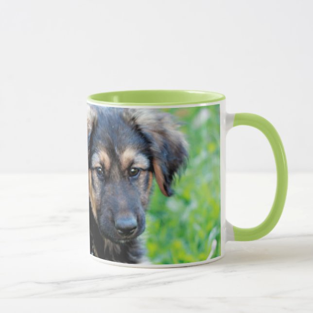 German Shepherd Puppy Mug (Right)