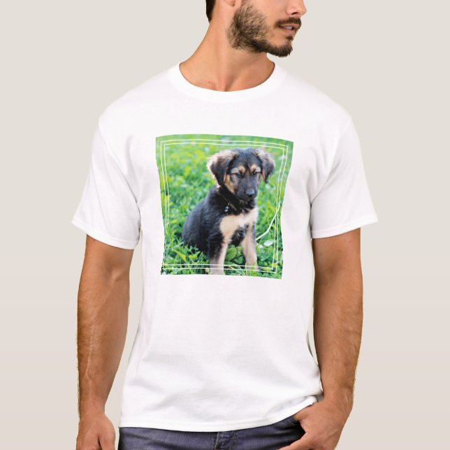 German Shepherd Puppy T-Shirt (Front)