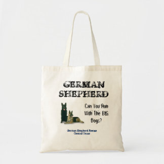 German Shepherd Rescue Central Texas tote bag
