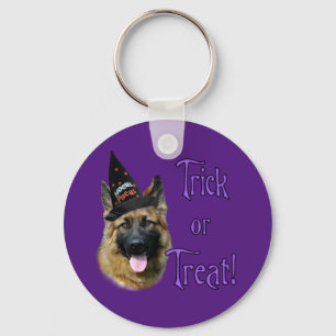 German Shepherd (sable) Trick Key Ring