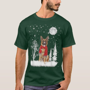 German Shepherd Scarf WinterDogs Forest Snow Chris T-Shirt