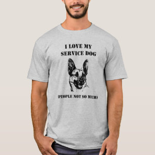 German Shepherd Service Dog T-Shirt