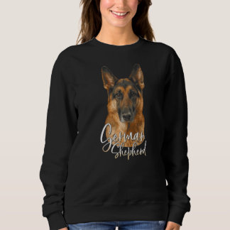 German Shepherd Sharp Dog  Dogs Sweatshirt