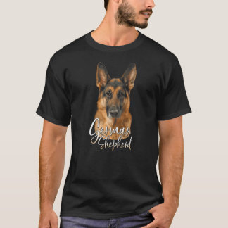 German Shepherd Sharp Dog  Dogs T-Shirt