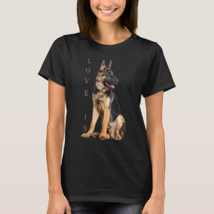 German Shepherd Shepard Dog Mum Dad Love Pet   1 T-Shirt