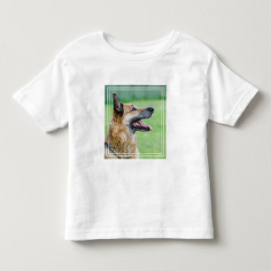 German Shepherd Side Portrait Toddler T-Shirt