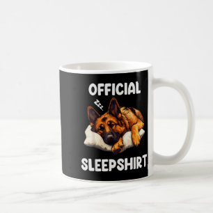 German Shepherd Sleepshirt Dog Lover Pajamas  Coffee Mug