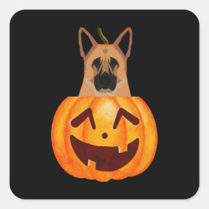 German Shepherd          Square Sticker
