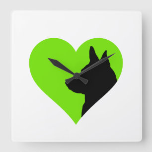 German Shepherd     Square Wall Clock