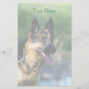 German Shepherd Stationary Stationery
