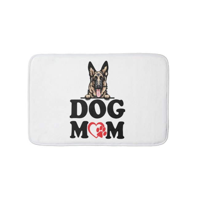 German Shepherd Stickers - German Shepherd Dog Mum Bath Mat (Front)