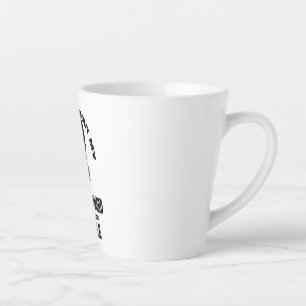German Shepherd Stickers - I Only Care About My Ge Latte Mug