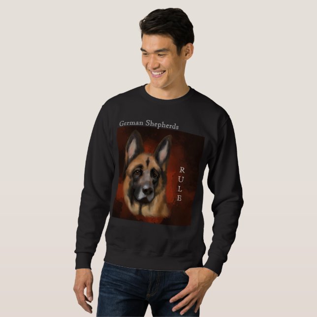 GERMAN SHEPHERD     SWEATSHIRT (Front Full)