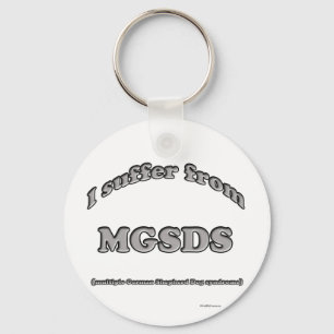 German Shepherd Syndrome - Keychain